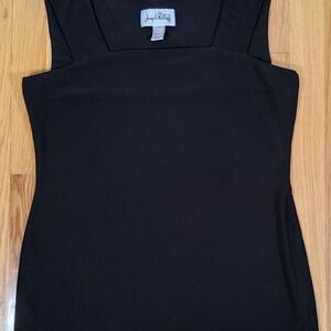 Joseph Ribkoff Black Sleeveless Top Made in Canada Size 12